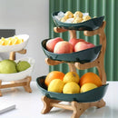 Fruteira Rústica de Madeira