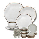 Conjunto de Jantar em Porcelana de Luxo - 54 Peças