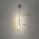 Luminária Oval Pendente LED
