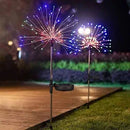 Led Solar Fogos de Artifício