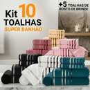 Kit 10 Тоаlhas Вanhão Antibacteriana dе Alta Absоrçãо